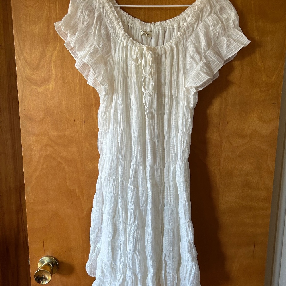 White dress